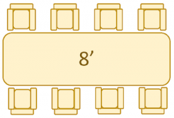 tables208rect 1679155681 Table (8' x 30" Lifetime Rectangle)