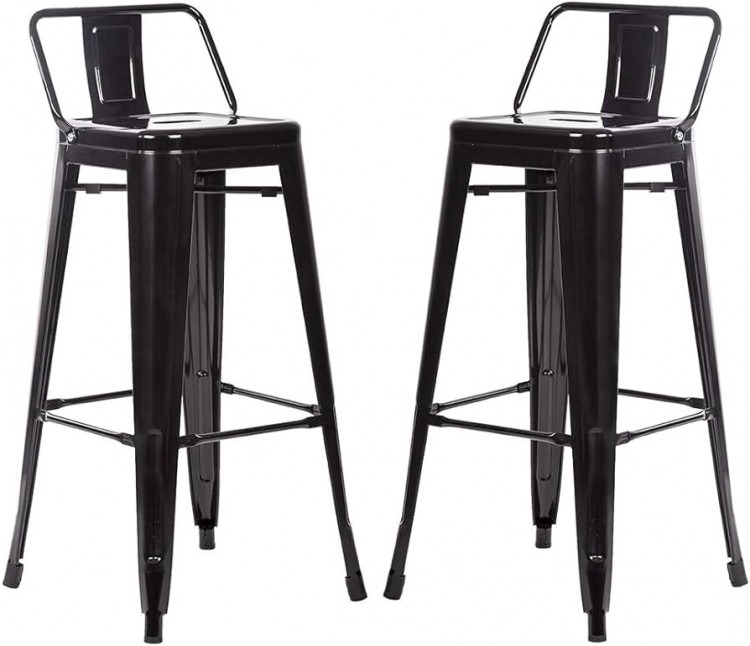 Metal Barstool (Black)