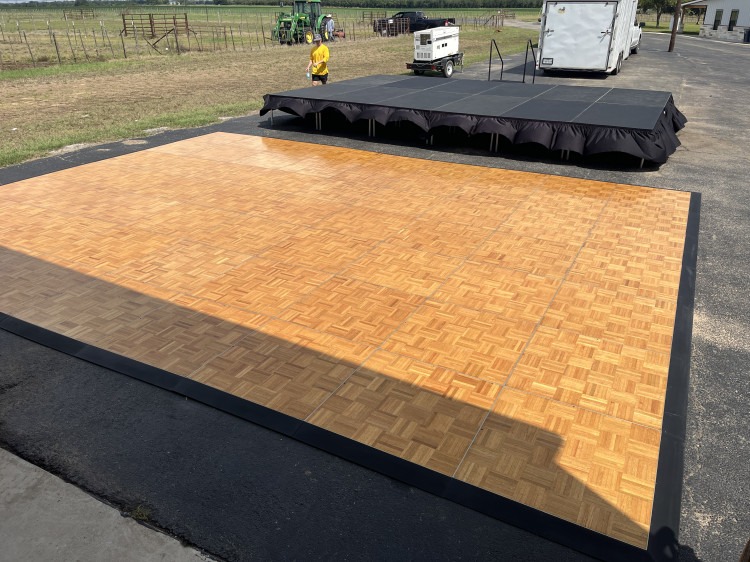 Oak Dance Floor (12' x 18')