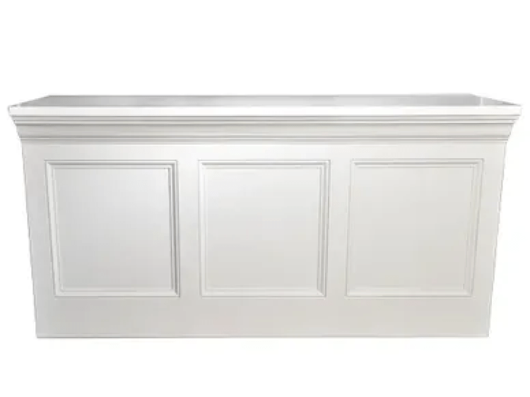 White Oxford Bar Facade (6')